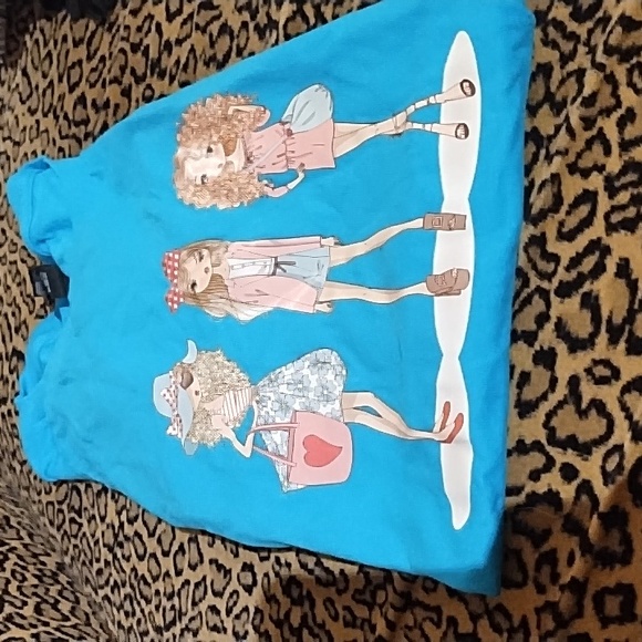 Blonde babe girls top - Picture 2 of 2